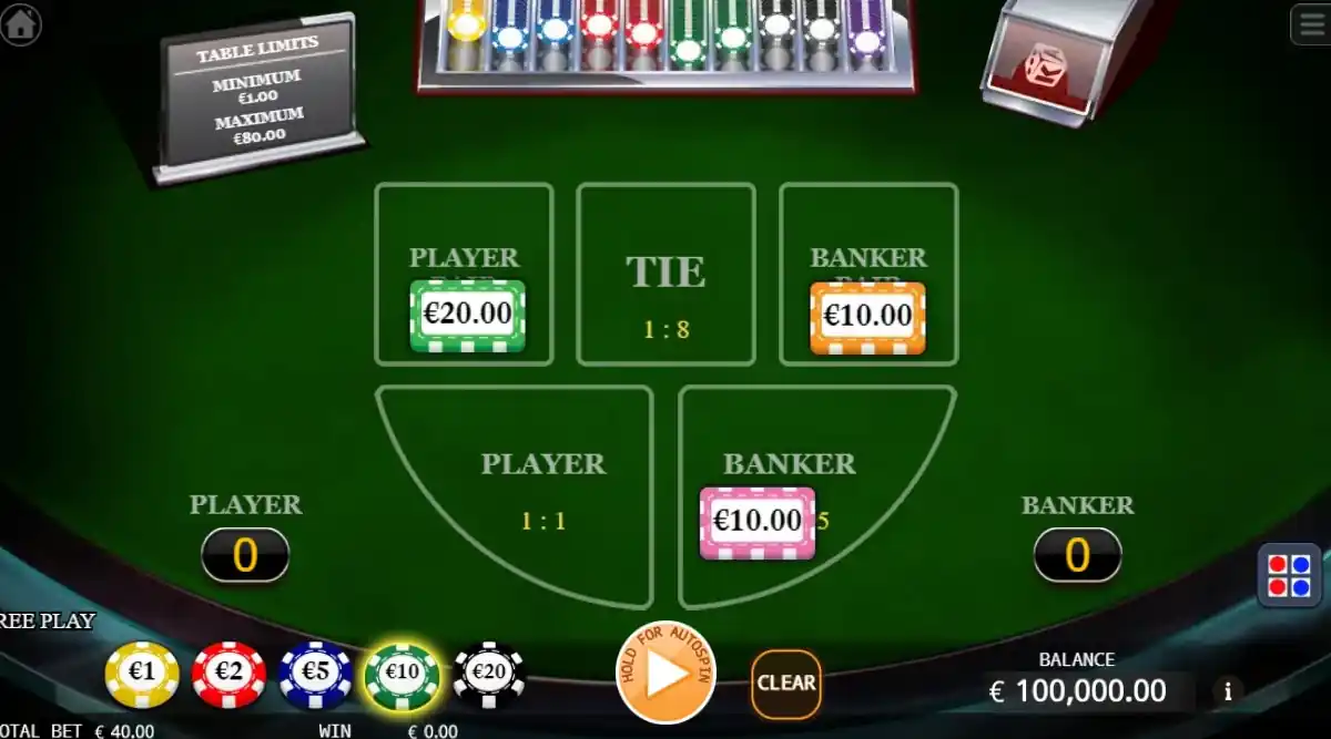 Baccarat Odds as Compared to Other Games